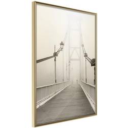 Arkiio Affisch Bridge in the Fog [Poster] 40x60 Poster